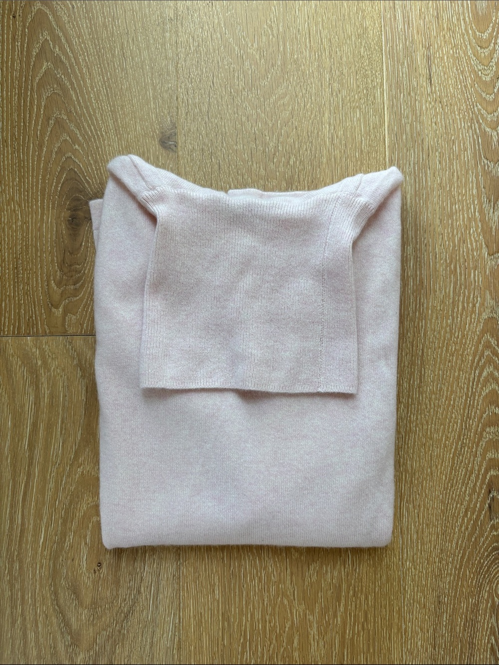 Pure Collection Soft Pink Cashmere Women’s Turtleneck Sweater, size M 8/10